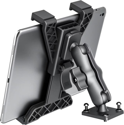 OHLPRO Heavy Duty Drill Base Tablet Holder for Trucks & Boats   Permanent Dashbo
