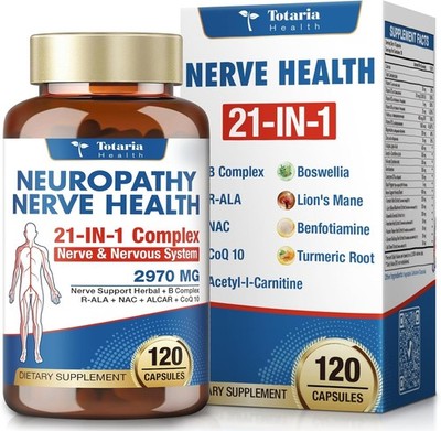 Totaria Alpha Lipoic Acid Neuropathy Supplement - Nerve Health, Alpha Lipoic Aci