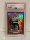 2024 PANINI PRIZM DECA RED PRIZM #213 DRAKE MAYE /199 PSA 9 PATRIOTS RC