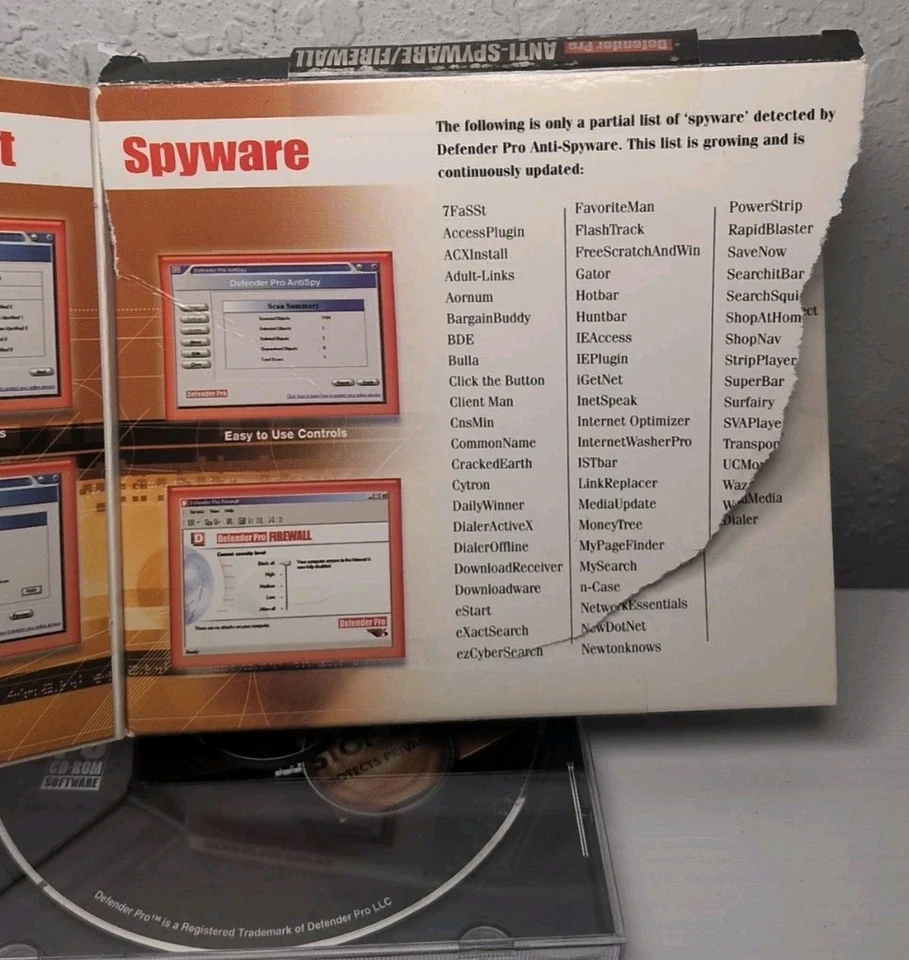 Defender Pro Plus Anti Virus / Firewall PC CD ROM B232 - Image 2 of 3