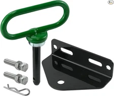 Towing Hitch Kit 3/4" Zero Turn Mower Hitch and 1/2" Magnetic Lawn Mower Trailer
