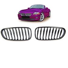 Sportgrill Kühlergrill kompatibel mit BMW Z4 E85 / E86 02-08 glanz schwarz