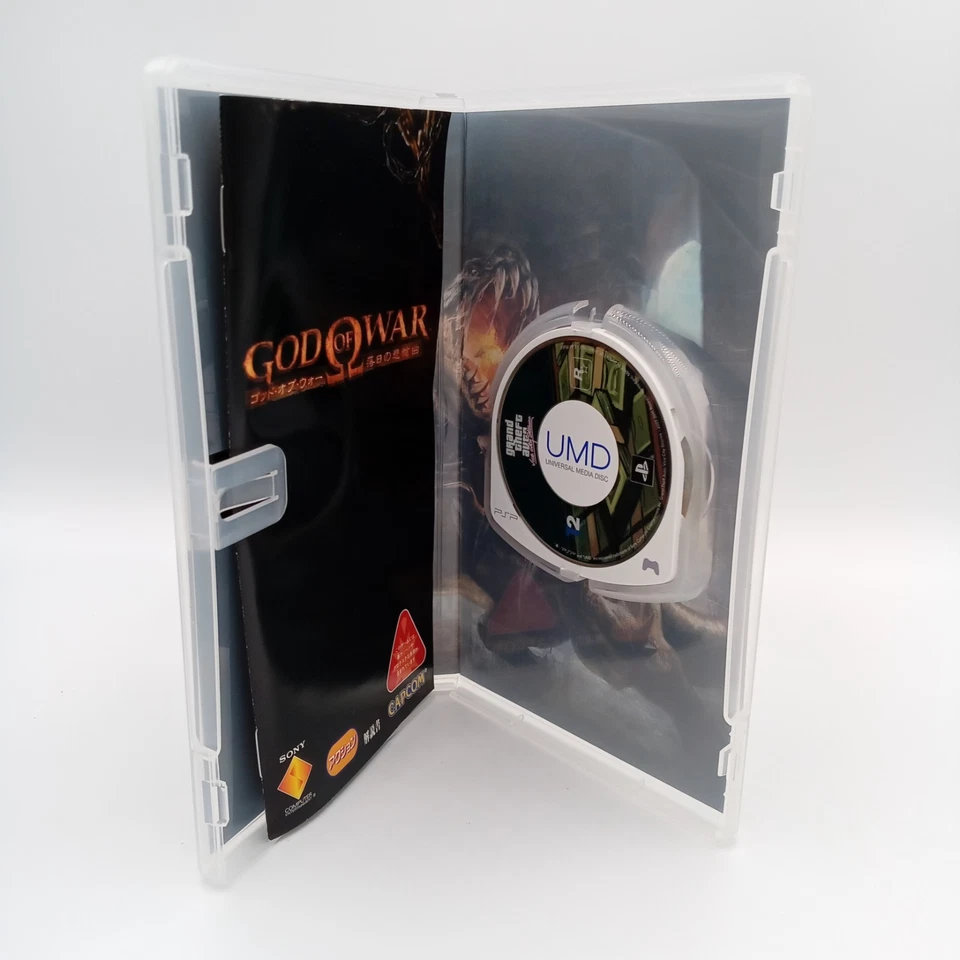 God Of War Chains Of Olympus Sony PSP Original Japanese CIB Complete - Image 4 of 4