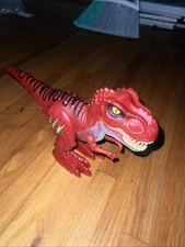 Roaring Tyrannosaurus Rex Dinosaur Walking Figure Lights T-Rex Robo Alive