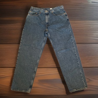 VTG Levis 550 Jeans Mens 38x30 Blue Relaxed Taper 2000s Medium Wash Denim