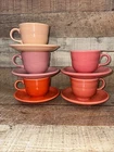 Fiestaware Fiesta Tea Cup and Saucer Set Brand New Homer Laughlin U Choose Color