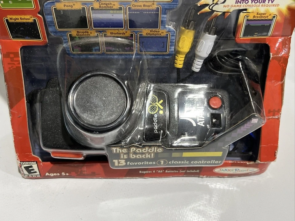 ATARI Plug n PLAY TV Retro Gaming 13 Built in Video Games NEW Breakout PONG Jakk - Image 3 of 4