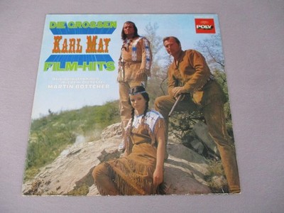 LP - OST - Die grossen Karl May Film-Hits / Poly