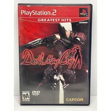 Devil May Cry Sony PlayStation 2 PS2 Greatest Hits Capcom CIB Dante Action Game