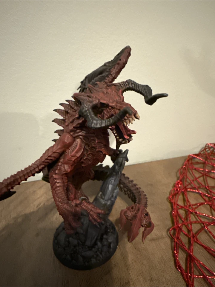 🔥 Pro Painted Red Dragon | Display Quality D&D Pathfinder Miniature - Image 2 of 4