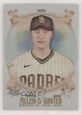 2021 Topps Allen & Ginter Chrome Refractor Ha-Seong Kim #176 0g27