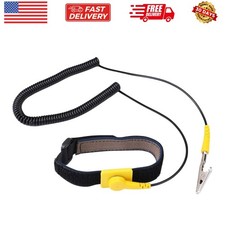 Anti Static Wrist Strap, 11" Anti Static Wristband Grounding Bracelet with Al...