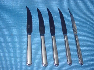 MIKASA CLASSICO SATIN GERALD PATRICK 5 STEAK 9 1/8'' KNIFE STAINLESS FLATWARE