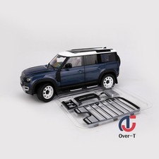 Almost Real 1:18 Land Rover Defender 110 2020 Blue Alloy Full Open Car Model
