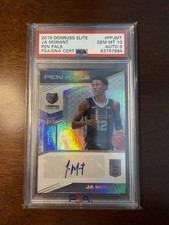 2019 Donruss Elite Ja Morant Pen Pals Auto Rookie RC Memphis PSA 10 Auto 10