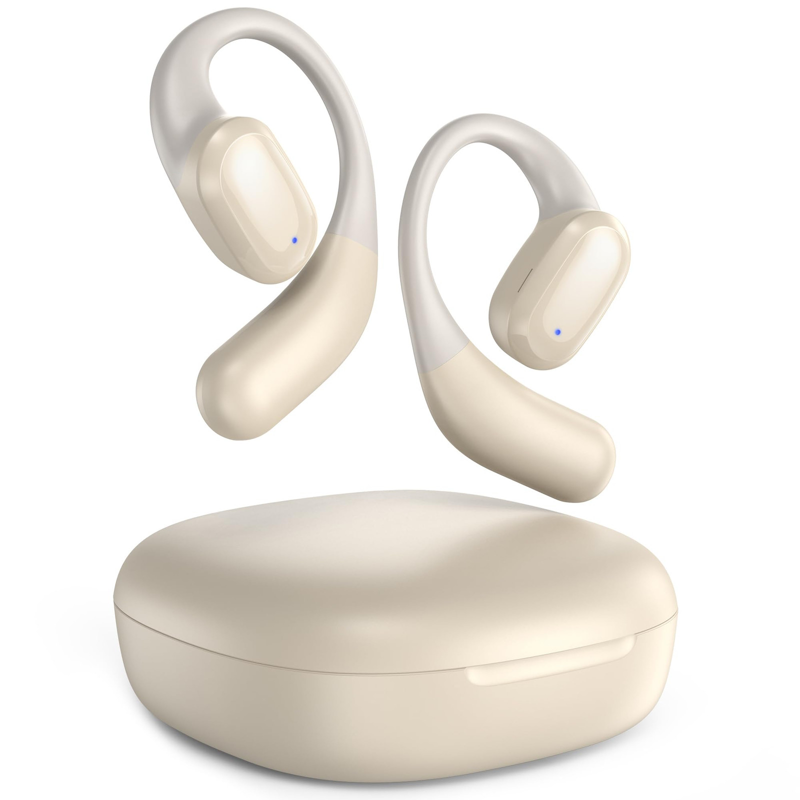 Open Ear Headphones, Bluetooth 5.3 Wireless Earbuds with Earhooks, 60 Hours P...-image