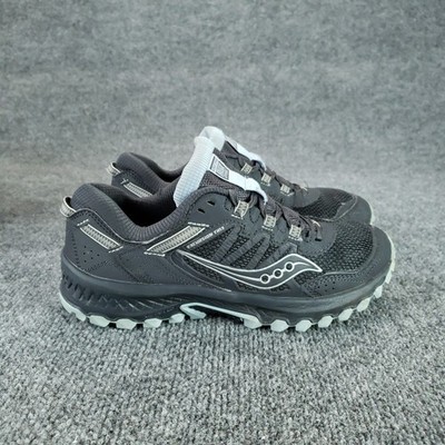 Saucony Excursion TR13 Shoes Womens Sz 8.5 Black Gray Running Sneakers S10524-20