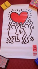 Poster Keith Haring Uniqlo FW16 SPRZ NY solo a New York MOLTO LIMITATO 24"x36"