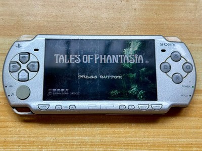 Sony PlayStation Portable PSP 2001 Ice Metallic Silver Handheld System Console