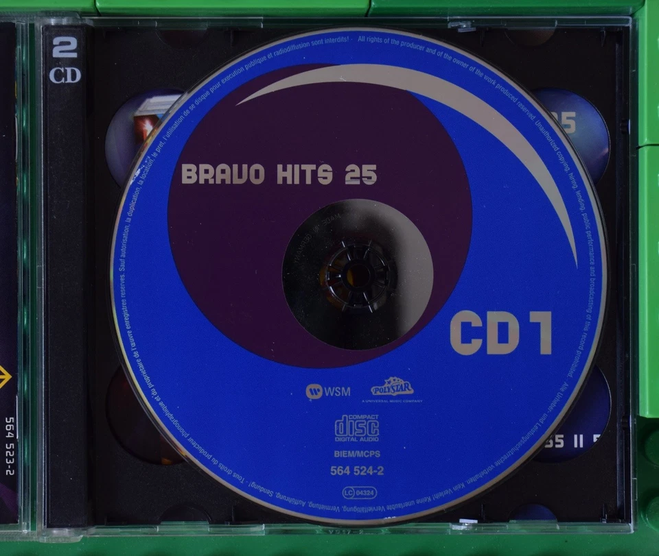 Various - Bravo Hits 25 - Polystar - WSM - 2-CD Compilation - Bild 3 von 4