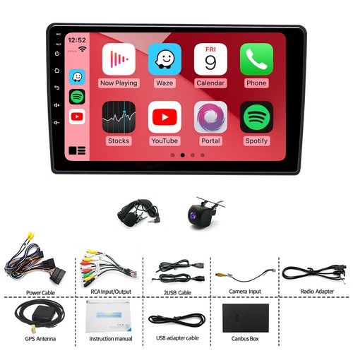 10.1" CARPLAY ANDROID 14 FOR 2020-2024 FORD TRANSIT 250 350 CAR STEREO GPS WIFI - Picture 17 of 18