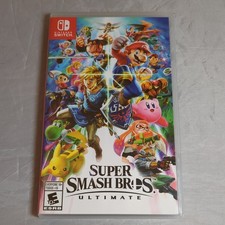Super Smash Bros. Ultimate Nintendo Switch 2018 CASE ONLY NO GAME
