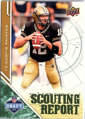 2009 Upper Deck Draft Edition #203 Curtis Painter Dark Green