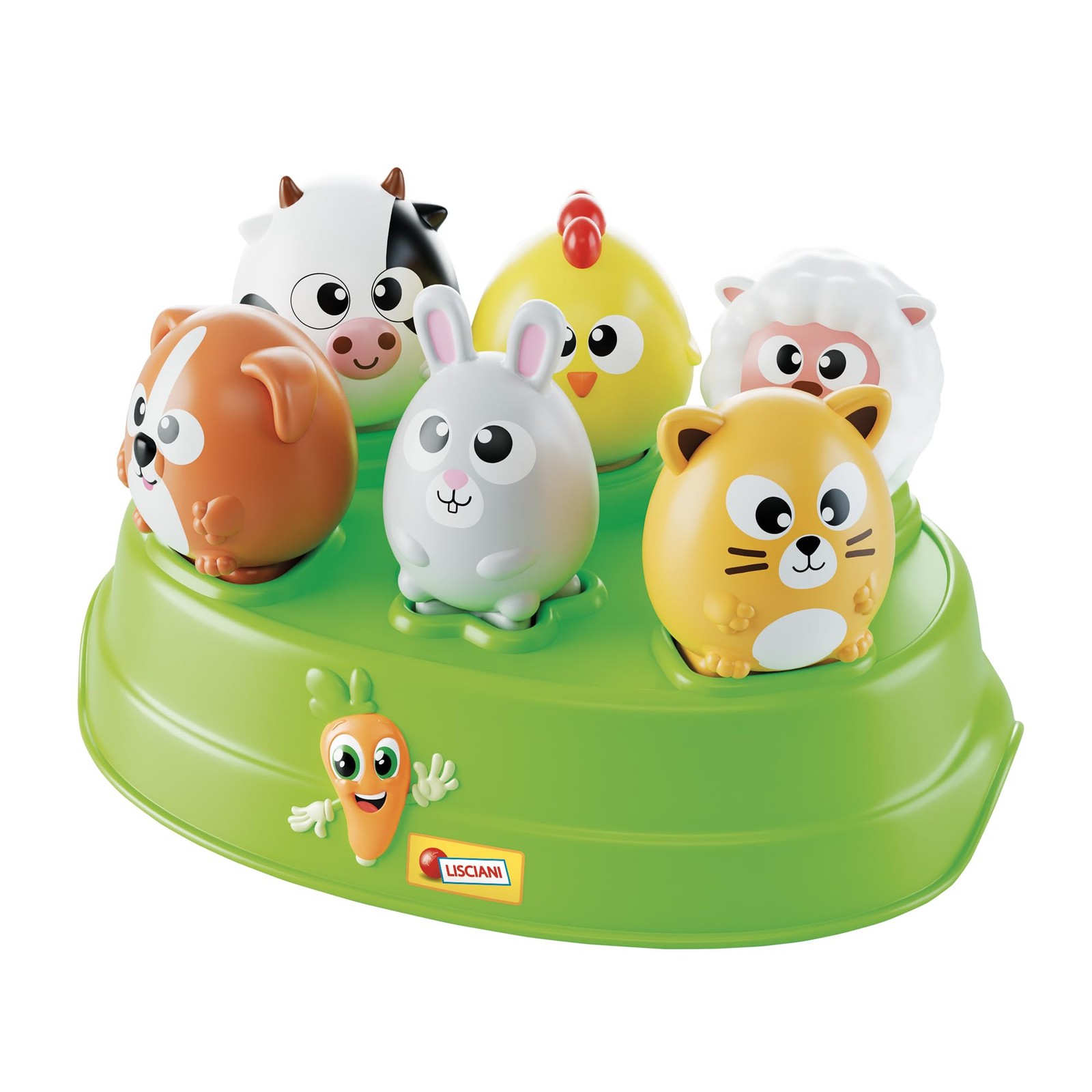 Lisciani Carotina Baby Edu Shapes La Ferme jeu educatif eveil bebe 12 mois