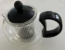 NWOT Bodum Assam Tea/Coffee French Press Brewer w/Glass Filter and Carafe