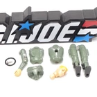 Hawk V1 Vintage 1982 Straight Arm GI Joe ARAH Figure Body Parts Lot