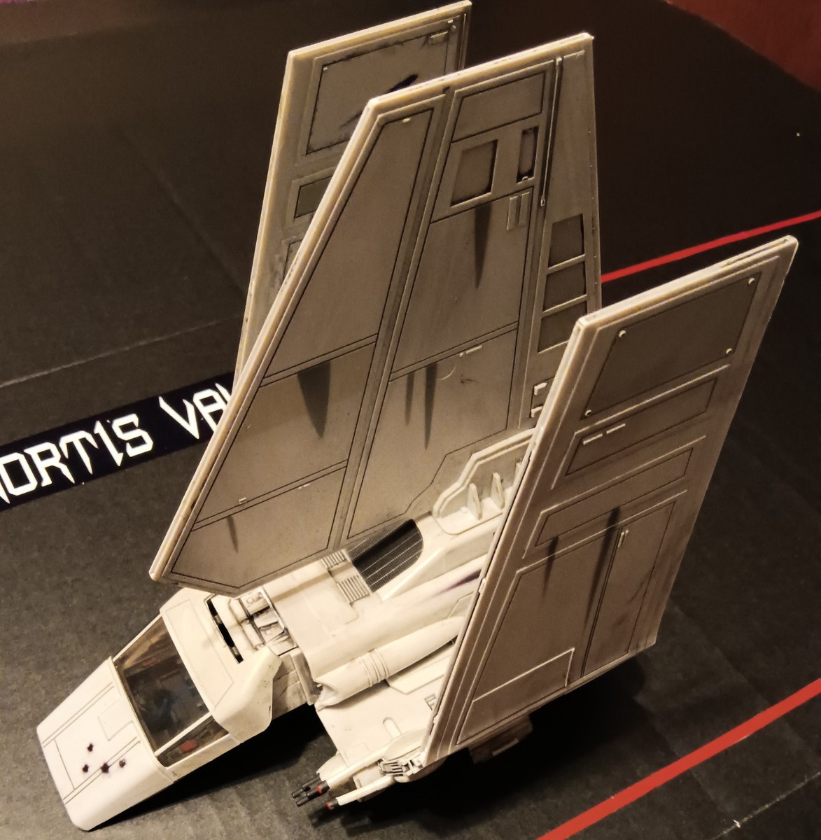 Custom Painted & Weathered Star Wars Micro Galaxy Squadron
