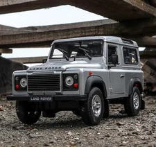 Welly 1:24 Land Rover Defender Diecast Metal Model Car New in box