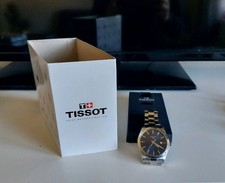 Tissot Gentleman Watch, Blue dial, Bracelet T1274101104100