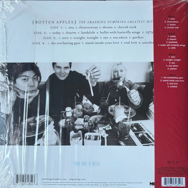New Sealed Smashing Pumpkins Rotten Apples Greatest Hits Retail Exclusive Vinyl - Image 3 of 4