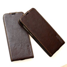 Custodia protettiva in pelle per Samsung A5 S7 S8 S9 Huawei P8 P10 P20 Apple iPhone 7 8 X