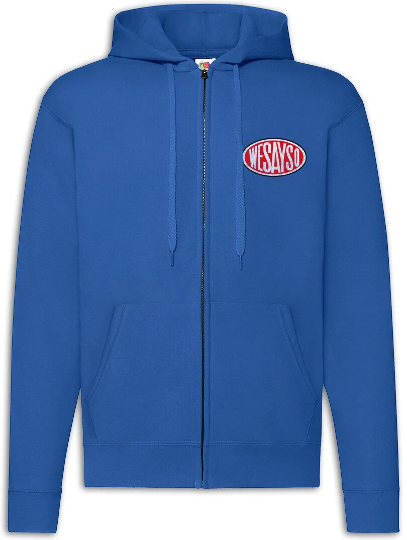 WeSaySo Zipper Hoodie Dinosaurs Dinosaur Company Logo Symbol We say so