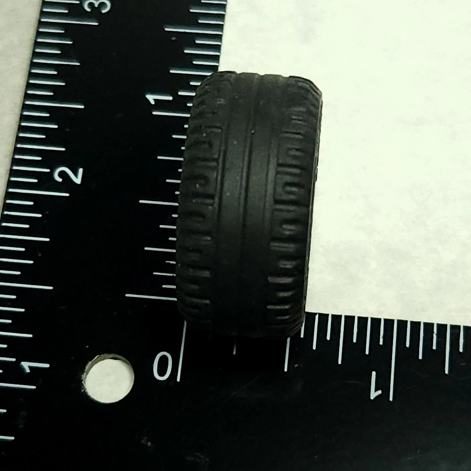 LEGO 58090 Black Tire 30.4 x 14 Solid Rubber Genuine MOC - Image 3 of 4