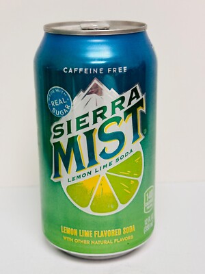 Sierra Mist Lemon Lime Soda, 6 cans, New Old Stock SEE PICS