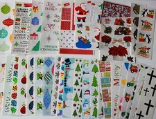 Mrs. Grossman sticker sheet You Choose - Christmas Holiday Winter A