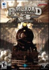 Railroad Tycoon 3 MAC CD run railway train engineer locomotive business sim game
