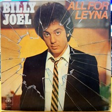 Disco vinile 45 giri Billy Joel " All for Leyna " CBS 1980