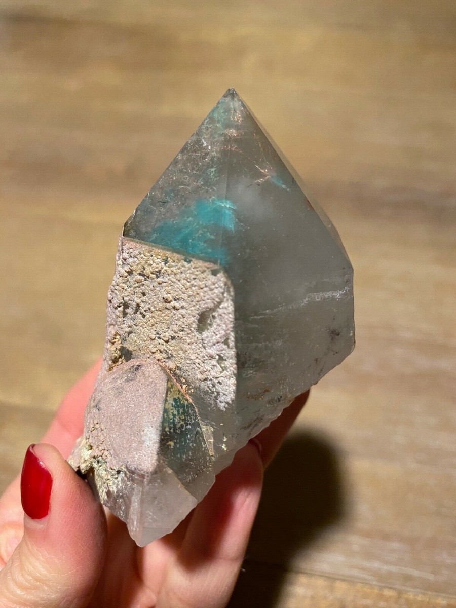 Ajoite in quartz. 225.8 g | eBay