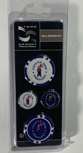 2024 US Open golf Ball Markers Poker Chip Set Pinehurst pga new - 第 1/12 張圖片
