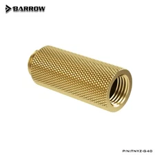 Barrow 40 mm G1/4" Male to Female 40mm Extend Extender Fitting TNYZ-G40 Gold
