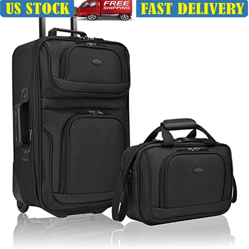 Lightweight Softside Carry-on Luggage for Travel Storage-image
