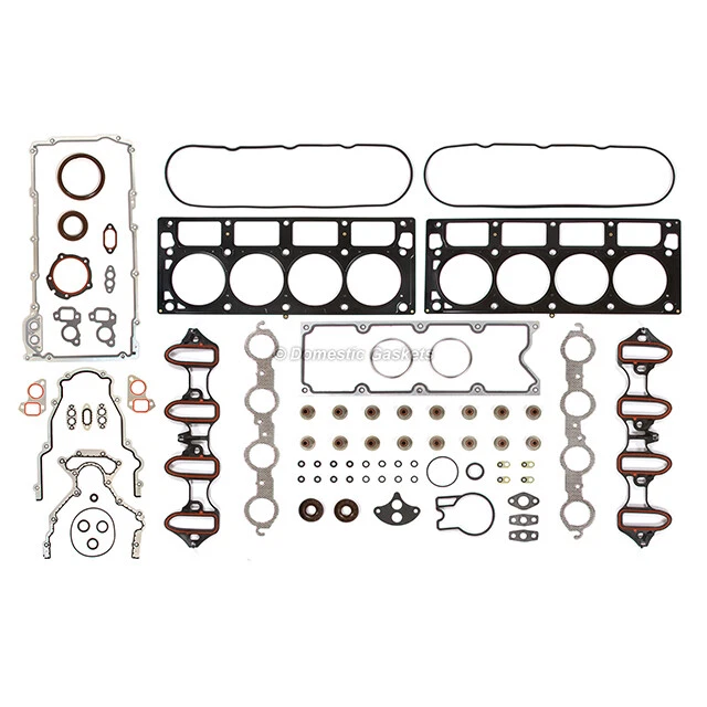 Juego completo de juntas para Chevrolet Express Hummer H2 Cadillac Escalade 6,0 OHV 01-03 Foto 2 de 4