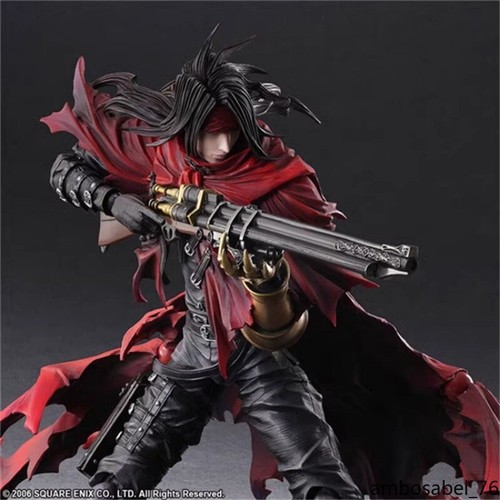 Play Arts Kai Final Fantasy VII Vincent Valentine PVC Action Figure New Collect