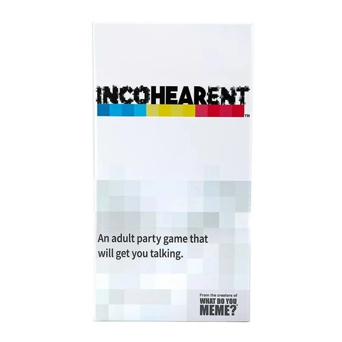 Incohearent Incoherent Adult Party Game, What Do You Meme New Game, Factory seal