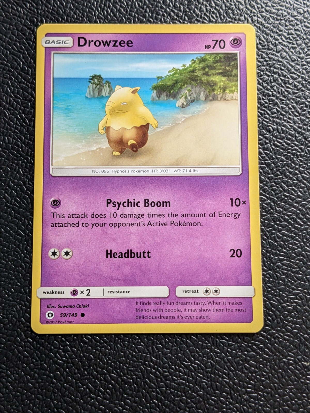 Drowzee 59/149 - Pokemon TCG - Sun & Moon Base - Common