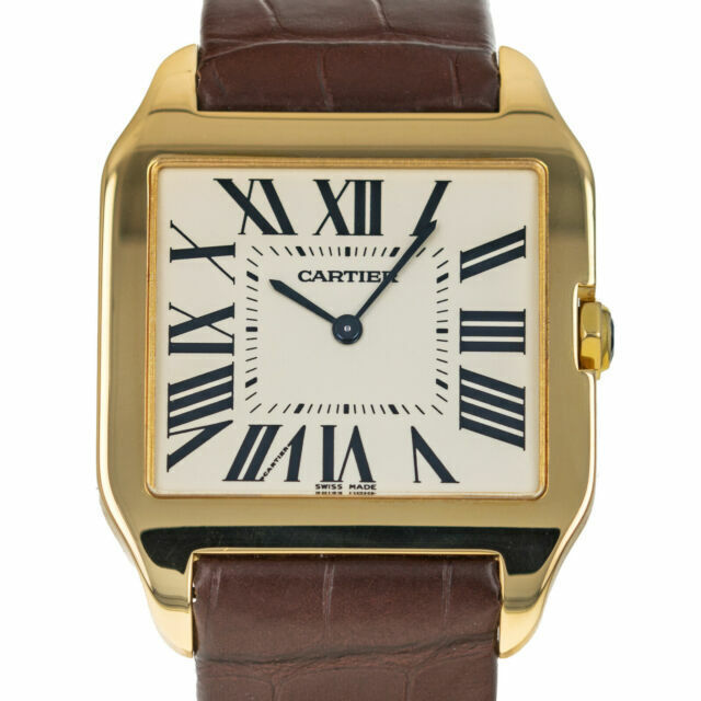 Las mejores ofertas en Cartier Santos 35 mm, Yellow Gold